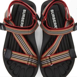 Women's Burberry platform sandals